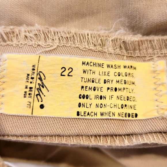 VINTAGE CHIC COTTON TWILL SKIRT - Picture 5 of 8